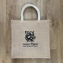 阪神タイガース 2025シーズンシート　ジュートバッグ　年間シート