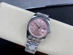 ROLEX デイトジャスト 自動巻き 腕時計 ピンク
