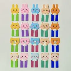 [プレゼントと動物] メダルに変更可能 増量可能 ハンドメイド 折り紙 壁面飾り