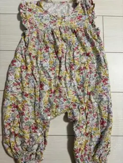 花柄ロンパース 90cm