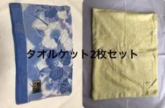 新品未使用　タオルケット　2枚セット　昭和　②