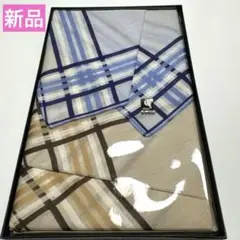 新品　未使用　チェック柄ハンカチセット ２枚