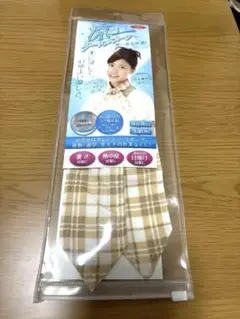 新品未開封 涼感クールスカーフ チェック柄