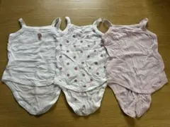 ベビー肌着 タンクトップ 3点セット 70cm