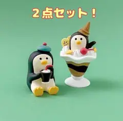 デコレ コンコンブル ペンギンチョコパフェ＆アイスコーヒーペンギン新品♡