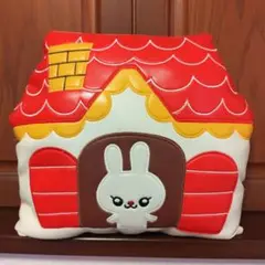 SWIMMER おうち型のうさぎのクッション