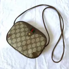 希少正規品 GUCCI グッチ ミニショルダーバッグ オールド gg