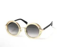 JIMMY CHOO クリスタルゴールドサングラス