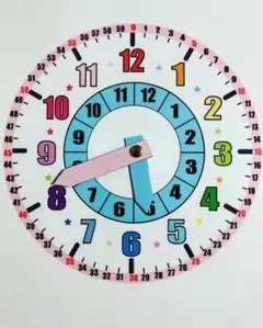 知育時計 A ハンドメイド 知育玩具