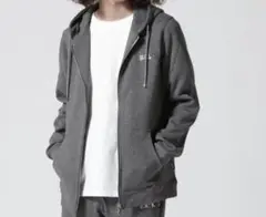 新品！定価3万5200正規品BALR.ボーラ ジップアップパーカー M グレー