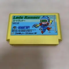 ファミコンソフト　ロードランナー　絵柄