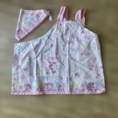 ハローキティ エプロンとバンダナ セット