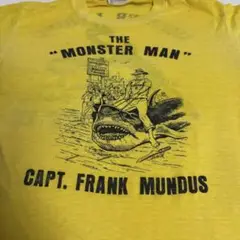 80s vintage Monster fishing Tシャツ