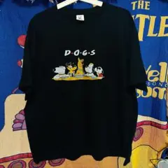 DOGS リプリント Tシャツ 半袖 メンズ 新品 スヌーピー プルート