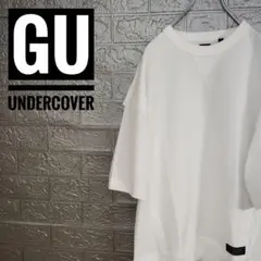 アンダーカバーUNDERCOVERジーユー　美品タグ付きスウェT白S　5分袖