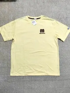 mikihouse ミキハウス ロゴTシャツ Mサイズ イエロー