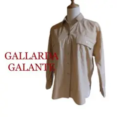 【GALLARDA GALANTE】シャツ ベージュ フリーサイズ