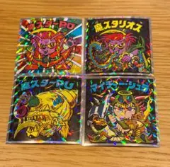 ヘッドだらけのビックリマン 復刻 40周年記念 4枚セット