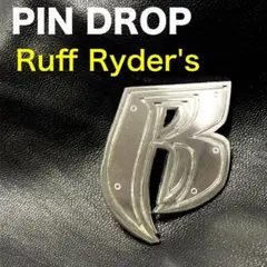 【超希少】【pin drop】Ruff Ryders ピンドロップ　ピンバッジ