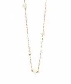 AHKAH K18YG 定価94,600円 シャボンハート ネックレス10P