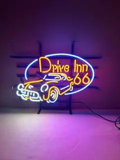ネオンサイン 車装飾用 ピンク ネオン管 ライト 広告用看板 アメリカン 雑貨