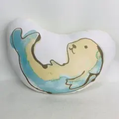睡眠クロノタイプ　アザラシ　枕と眠りのおやすみショップ　クッション