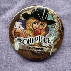 ONE PIECE キャベンディッシュ　缶バッジ
