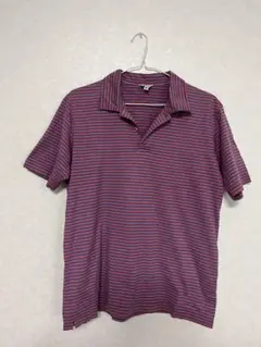 HARVARD ポロシャツ XL 赤青ストライプ