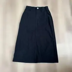 接触冷感 黒 タイトスカート Mサイズ 無地 シンプル