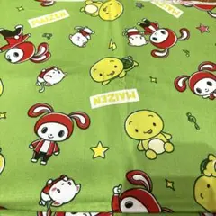 まいぜんシスターズ　オックス生地　ハギレ　マイッキー　ぜんいち　布