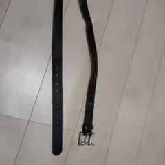 BEAMS HEART ブラックレザーベルト