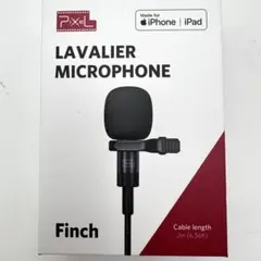 MFI認定iPhone iPad用 lusPXELラベリアマイク 2m