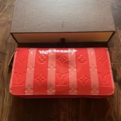 正規品 ルイヴィトン ヴェルニラウンドファスナー デュンヌ