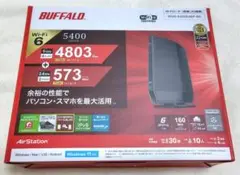 BUFFALO WSR-5400AX6P-BK 無線WiFiルーター