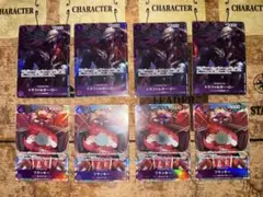 【OP09】フランキー　トラファルガー・ロー　8枚セット　紫黒ルフィ　パーツ