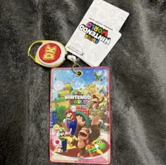 USJ限定　ドンキーコング　ディーディー　リールチケットホルダー　マリオ　ユニバ