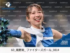 最新❗ファイターズガール　高野実　ハイライトフォト　8/14　新品　超夏祭り