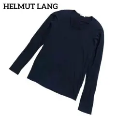ヘルムートラング　ドレープカットソー HELMUT LANG(ヘルムートラング) 転写プリントドレープカットソー