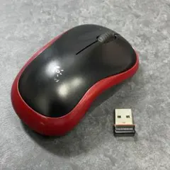 ロジクール M185 レッド USB無線マウス