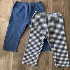 ユニクロ　７丈パンツ　2点セット