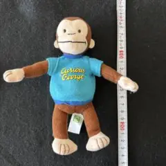 おさるのジョージ　Curious George ぬいぐるみ 約20cm