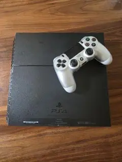 PS4本体 シルバーコントローラー付き