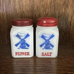 ヴィンテージ ソルト&ペッパー ヘーゼルアトラス ファイヤーキングアンティーク