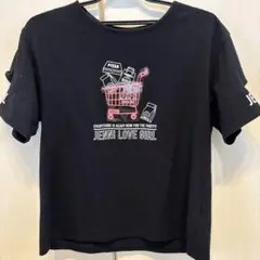 ブラック Tシャツ JENNI LOVE GIRL