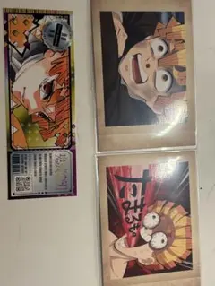 鬼滅の刃 我妻善逸 ぱしゃこれ 最強ジャンプ特典