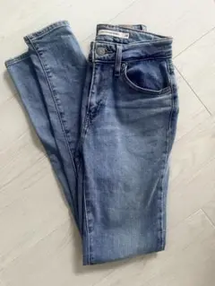 T21 HIGH RISE SKINNY 24 ライトブルー