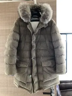 定価40万 最強ダウン 極美品 HERNO ヘルノ ゴートレザー 46