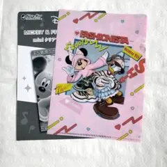 Mickey&friends with you ミニー デイジー クリアファイル