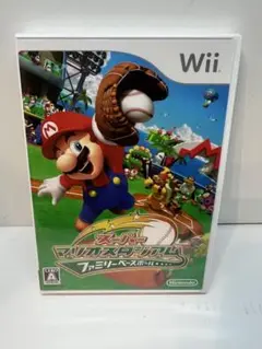 【新品未開封】スーパーマリオスタジアム ファミリーベースボール Wiiソフト