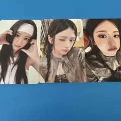 IVE Be Alright ユジン　トレカ　3枚セット　②
